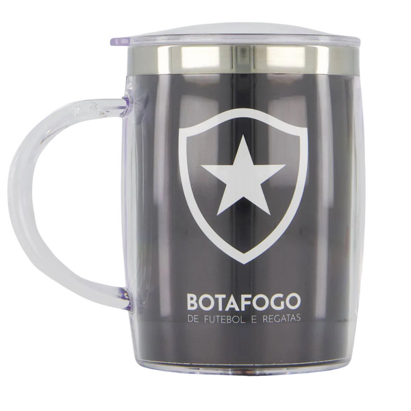 Caneca Plástica Inox do Fogão 350ML